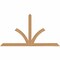 Ekena Millwork Richland Timber Gable Bracket, Western Red Cedar, 72"W x 39"H x 3 1/2"D x 3 1/2"F, 13/12 Pitch GBW072X39X0404RIC00SWR - alternate 1